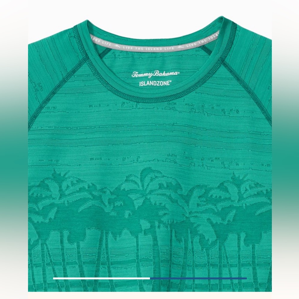 NWT TOMMY BAHAMA Palm Boulevard IslandZoneÂ® Long-Sleeve Crew - Picture 4 of 5